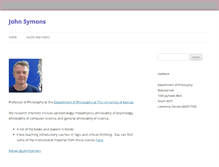 Tablet Screenshot of johnsymons.net